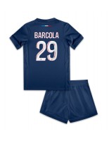 Paris Saint-Germain Bradley Barcola #29 Kotipaita Lasten 2024-25 Lyhythihainen (+ shortsit)